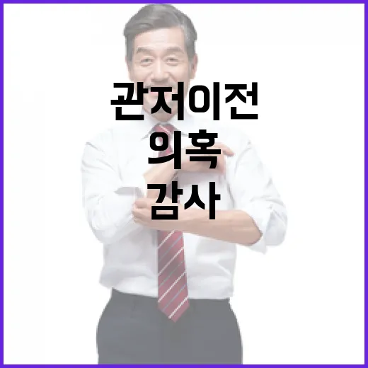 관저 이전 야당의 용산공원 예산 의혹 감사 요청!