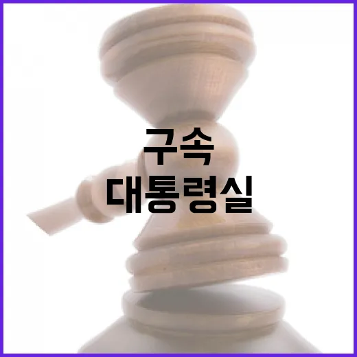 대통령실 尹구속 불공정성 문제 제기! 클릭 필수!