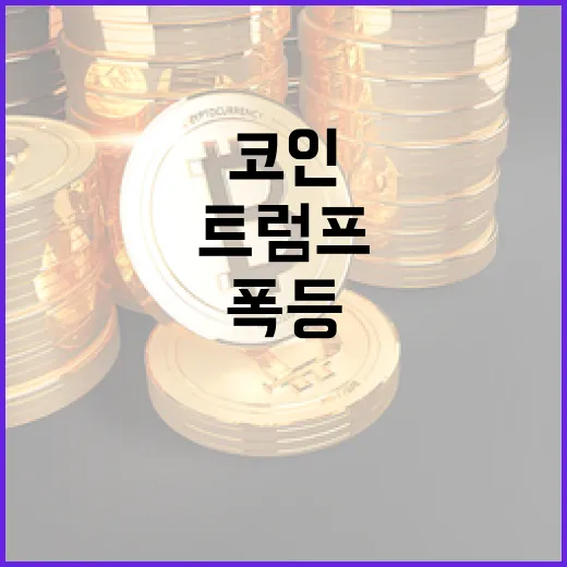 트럼프 밈코인 멜라니아 합류 폭등 1000%!