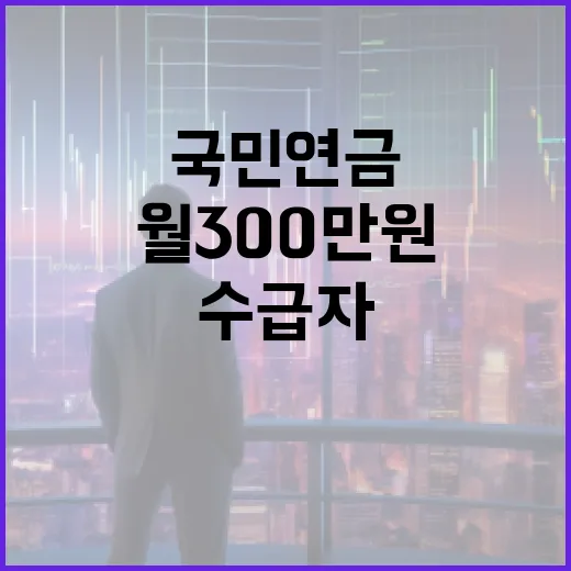 ‘월 300만원’ 국민연금 수급자 역사적 첫 사례!