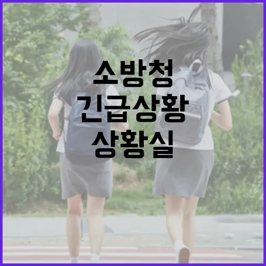 소방청 상황실 긴급…