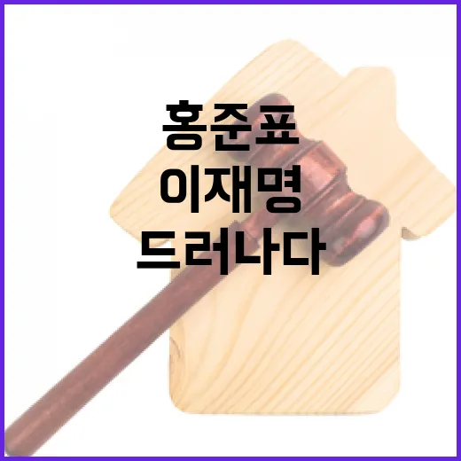 이재명 홍준표의 충격 반응과 정치적 본색 드러나다!