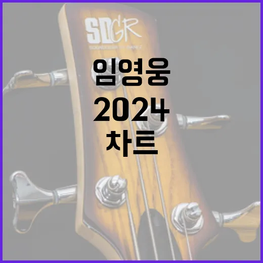 임영웅 2024 차트 1위 솔로 가수 비결 공개!