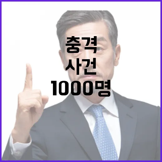 불법체류자 하루에만 1000명 잡힌 충격 사건!