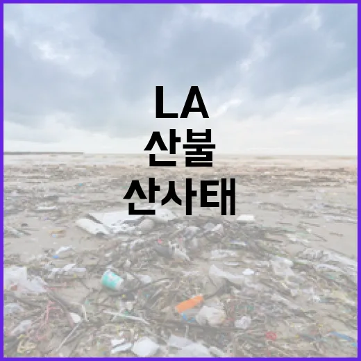 산불 경고 LA 산…