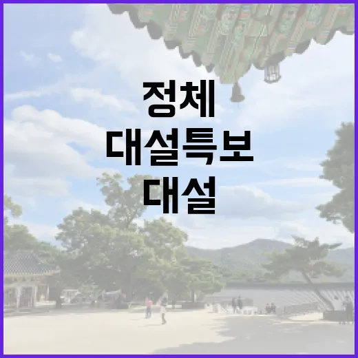 대설 특보 중부지방 눈보라와 함께 찾아온 정체!