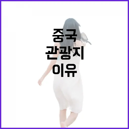 관광지 한국인 방문자 수 중국 추월한 이유!