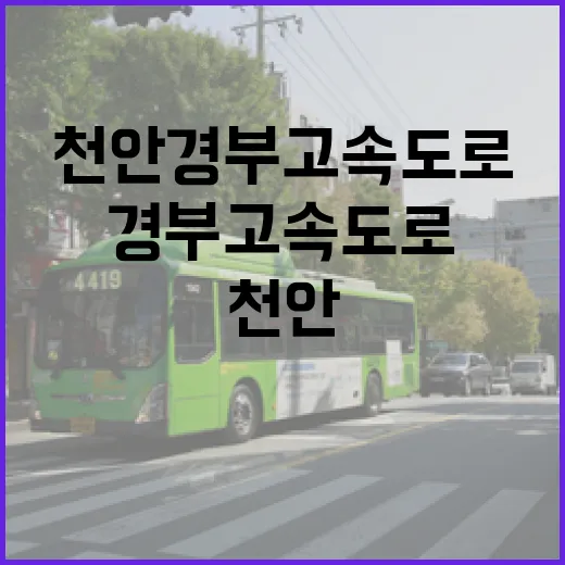 사고 발생 천안 경부고속도로에서 14대 충돌!