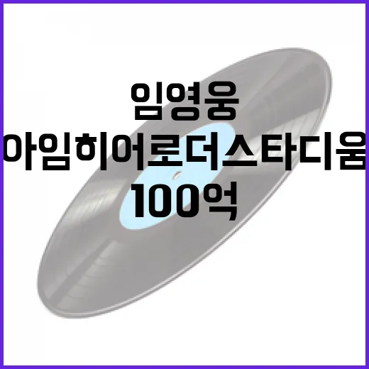 ‘임영웅 아임 히어로 더 스타디움’ 매출 100억 기록!