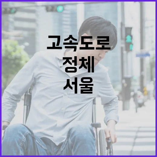 고속도로 정체…부산에서 서울까지 5시간 반 소요!