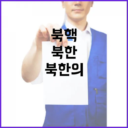 북핵 미국의 치고 빠지는 전략과 북한의 반응