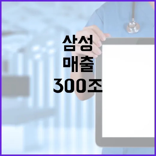 삼성 300조 매출에도 메모리 부진 충격!