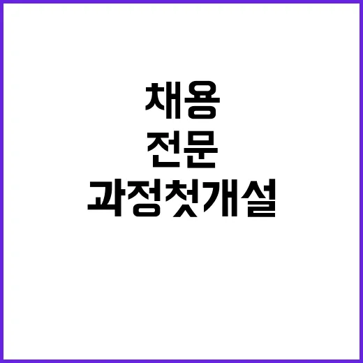 인사처 채용지원 전…