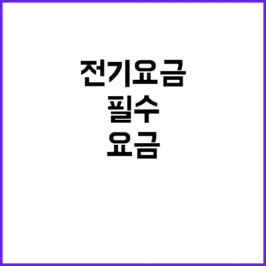 전기요금 기재부의 공식 입장 공개! 클릭 필수!