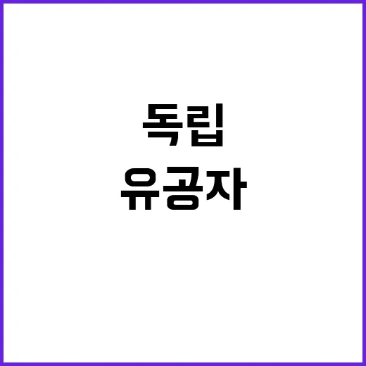 ‘독립유공자 재조명…