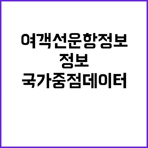 공공데이터 여객선 …