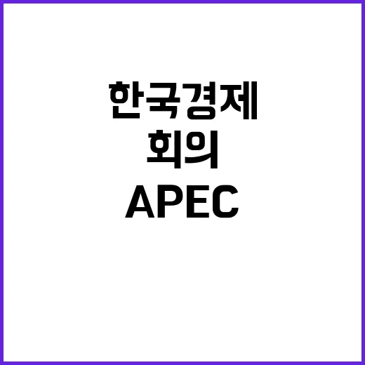 부총리 APEC·G…