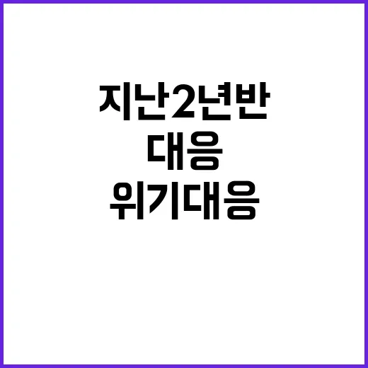 위기대응 기재부의 …