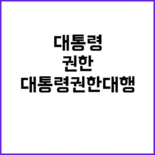 국조실 대통령 권한…