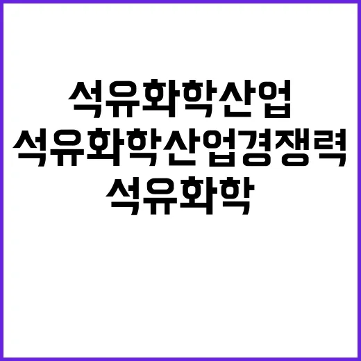 “석유화학산업 경쟁…