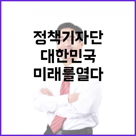 2025년 정책기자단 대한민국의 미래를 열다!