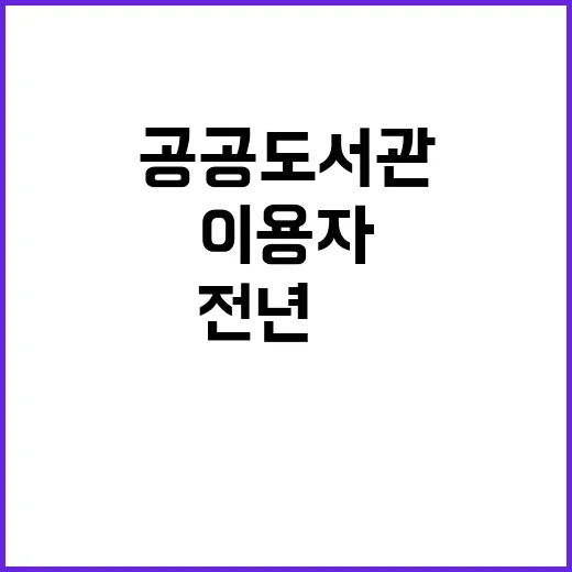 공공도서관 이용자 …