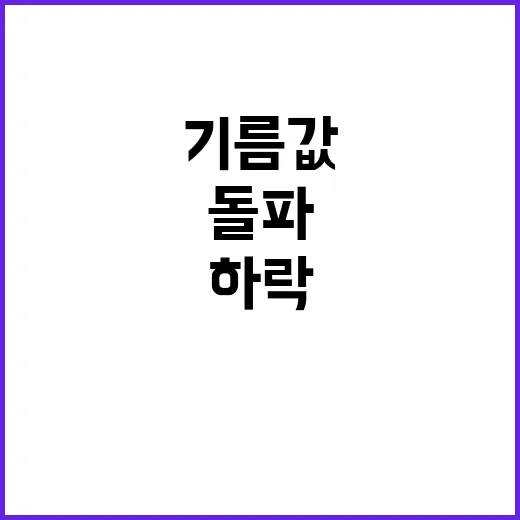 기름값 하락 160…