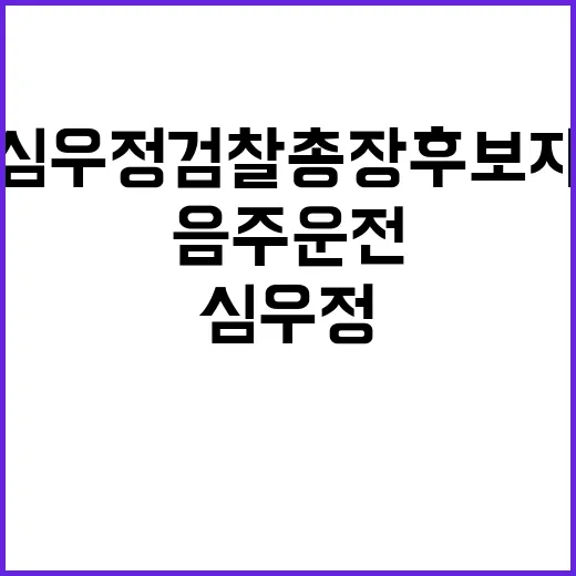 심우정 검찰총장 후…