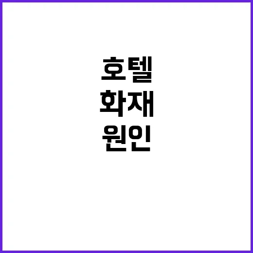 화재 발생 원인 호…