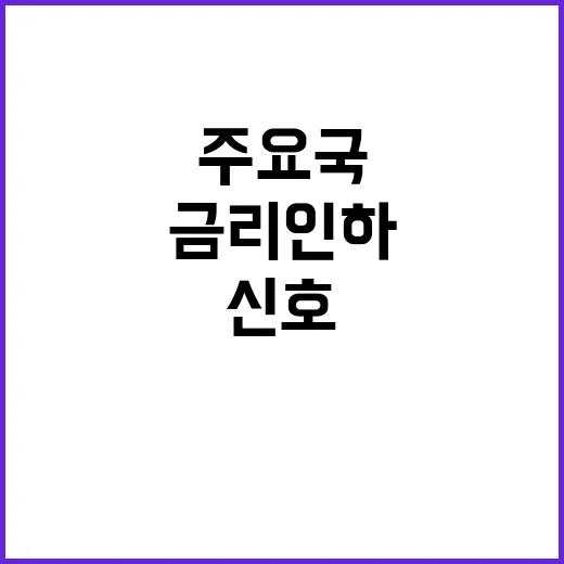 금리인하 미국·주요…