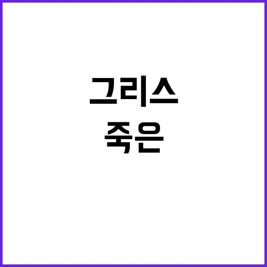 그리스 항구 죽은 물고기떼 충격적 광경!