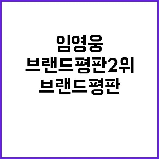 임영웅 브랜드평판 …