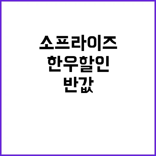 추석 한우 할인 소…