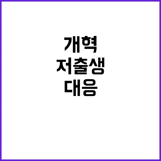 한덕수 총리 저출생…