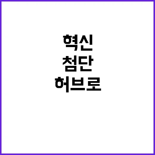 광주 혁신 민주화 도시에서 첨단산업 허브로!