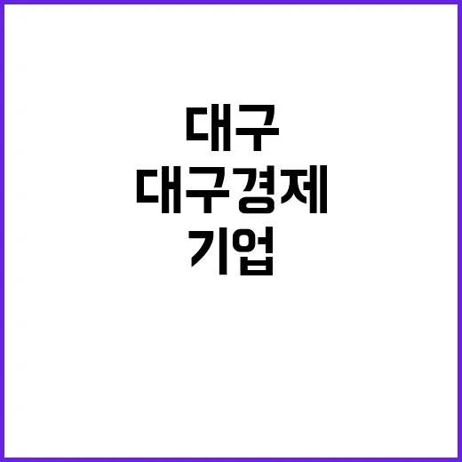 대구 경제 미래 이…