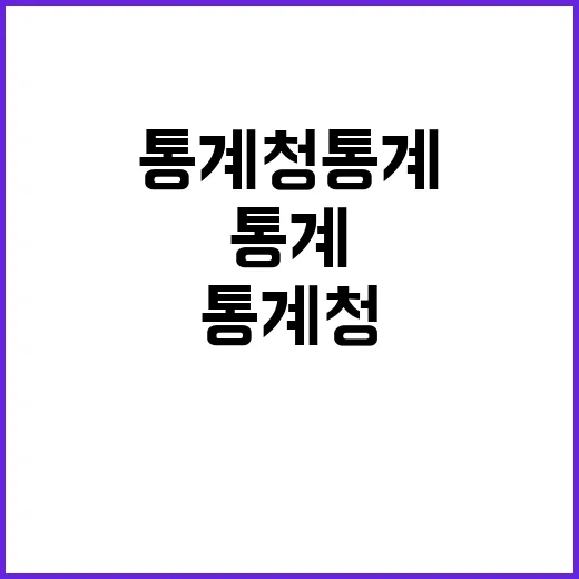 통계청 통계조사 방…