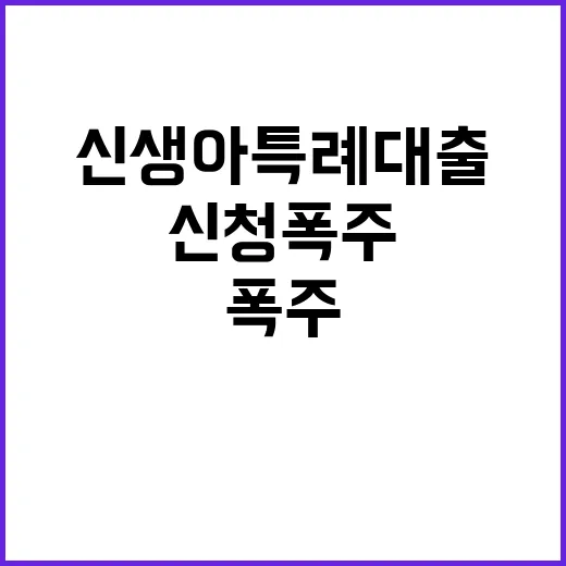 신생아 특례대출 7…