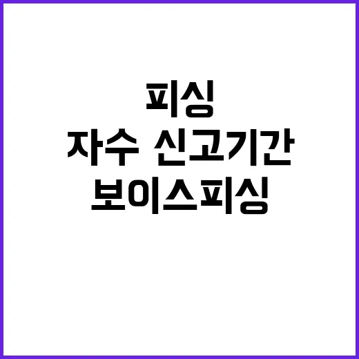 보이스피싱 자수·신…