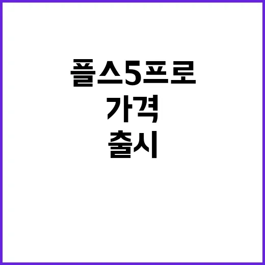 플스5 프로 출시 …