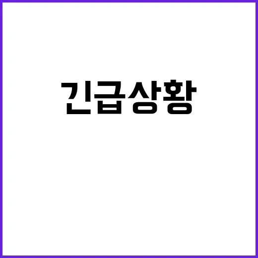 긴급상황의료지원 큰…