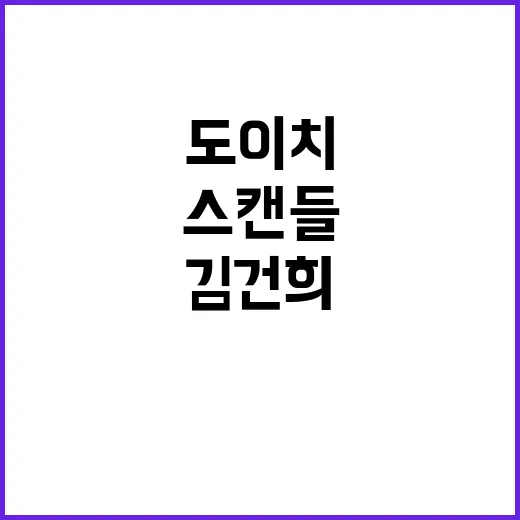 도이치 스캔들 권오수김건희 관계 폭로!