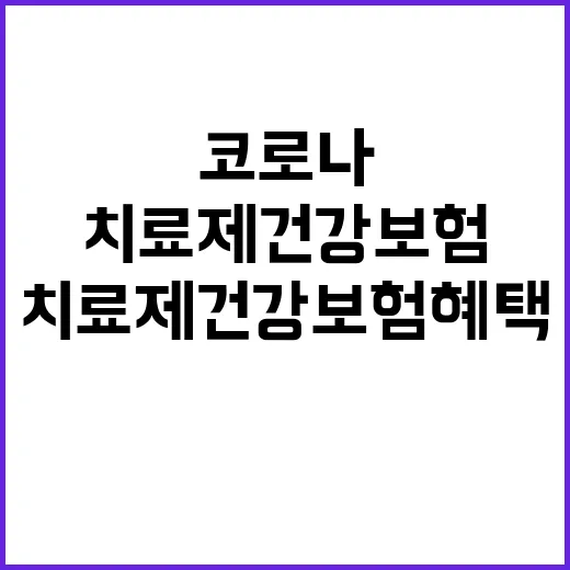 코로나 치료제 건강…