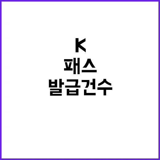 국토부 K패스 발급 건수 vs 회원 수 차이