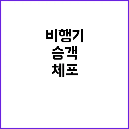 비행기 폭파 위협 폴란드 여성 체포 승객 안전?