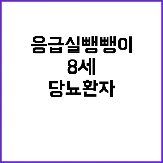 응급실 뺑뺑이 8세…