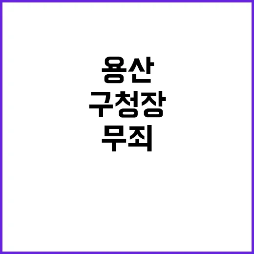 이태원참사 판결 용산서장 금고 구청장 무죄