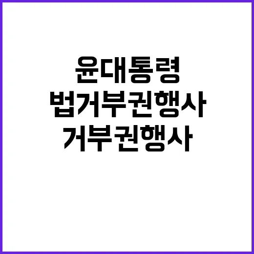 윤 대통령 법 거부권 행사! 쟁점은?