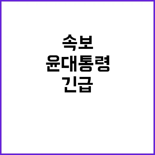 속보 윤 대통령 중동사태 군수송기 긴급 투입