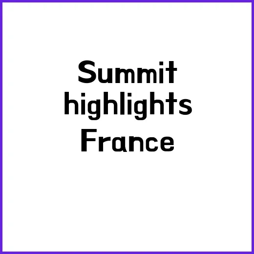 France Key Highlights from Francophonie Summit